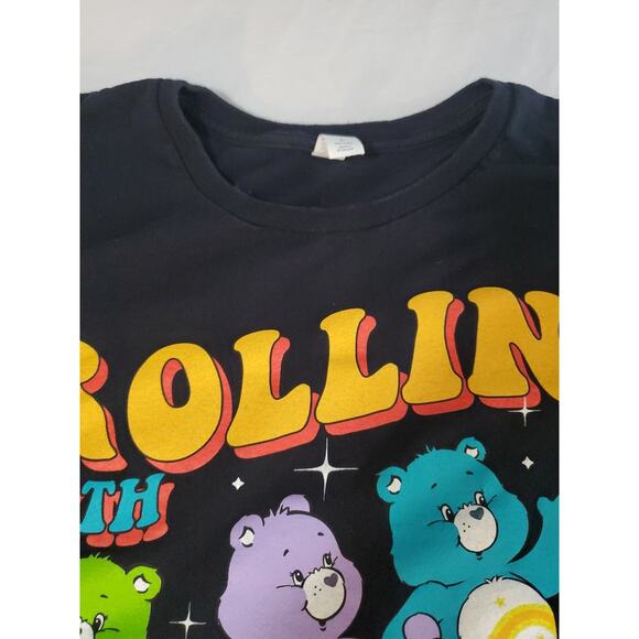 Care Bears Women's Tshirt Multicolor Size Large 100% Cotton Short Sleeve Graphic - Picture 7 of 12